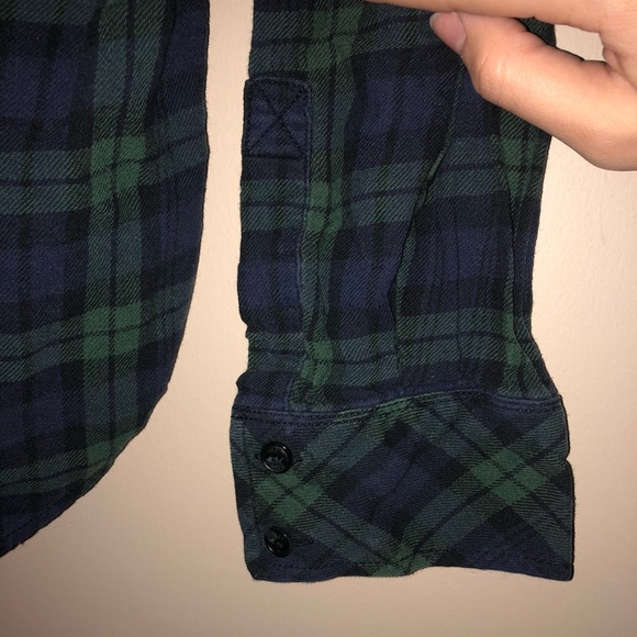 TNA flannel check button down shirt - Picture 6 of 6